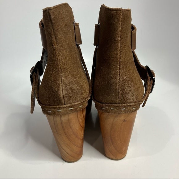 Free People Bungalow Clog Ankle Boots Size 37 - Picture 5 of 9